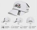 Chummies Golf “Nutted It” Performance Rope Hat – White Snapback