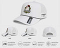 Chummies Golf “Chunked It” Performance Rope Hat – White Snapback